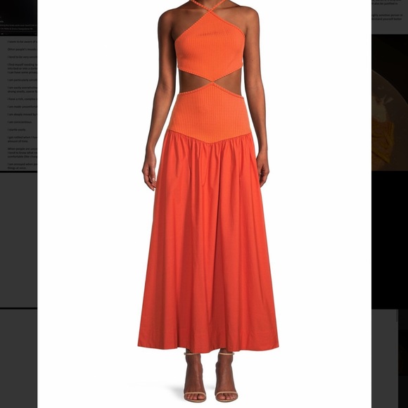 NWOT | Ula Halter Dress | Sold Out - Picture 3 of 5